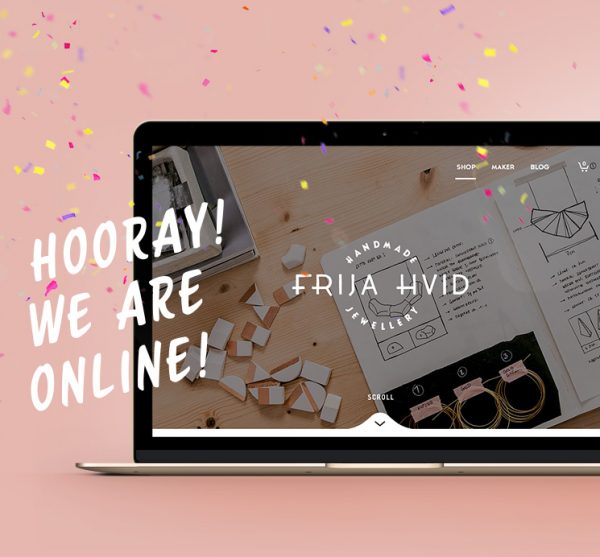 Frija Hvid - Website Launch